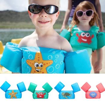 Cartoon Children'S Swimming Vest Buoyancy Arm Foam Lifebuoy Swim Circle Swimming Suit Pool Accessories