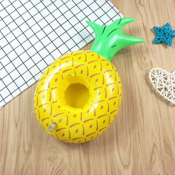 Mini Water Coasters Boia Football Floating Inflatable Cup Holder Swimming Pool Drink Float Toy Cup Stand Wate - Image 2