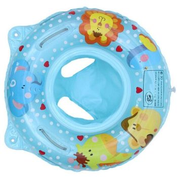 New Double Handle Safety Baby Seat Float Swim Ring Inflatable Infant Kids Swimming Pool Rings Water Toys Swim Circle For Kids