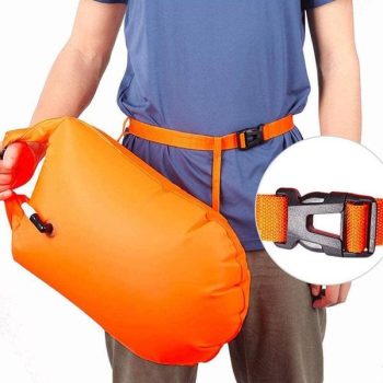 New Product Swimming Buoy Safety Swim Float Waterproof Inflatable Float Air Dry Bag Swimming Drifting Bag For Water Sport Accessories